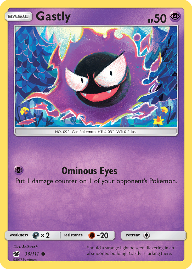 Gastly [SM4-36]