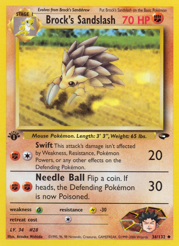 Brock's Sandslash [GYM2-36]