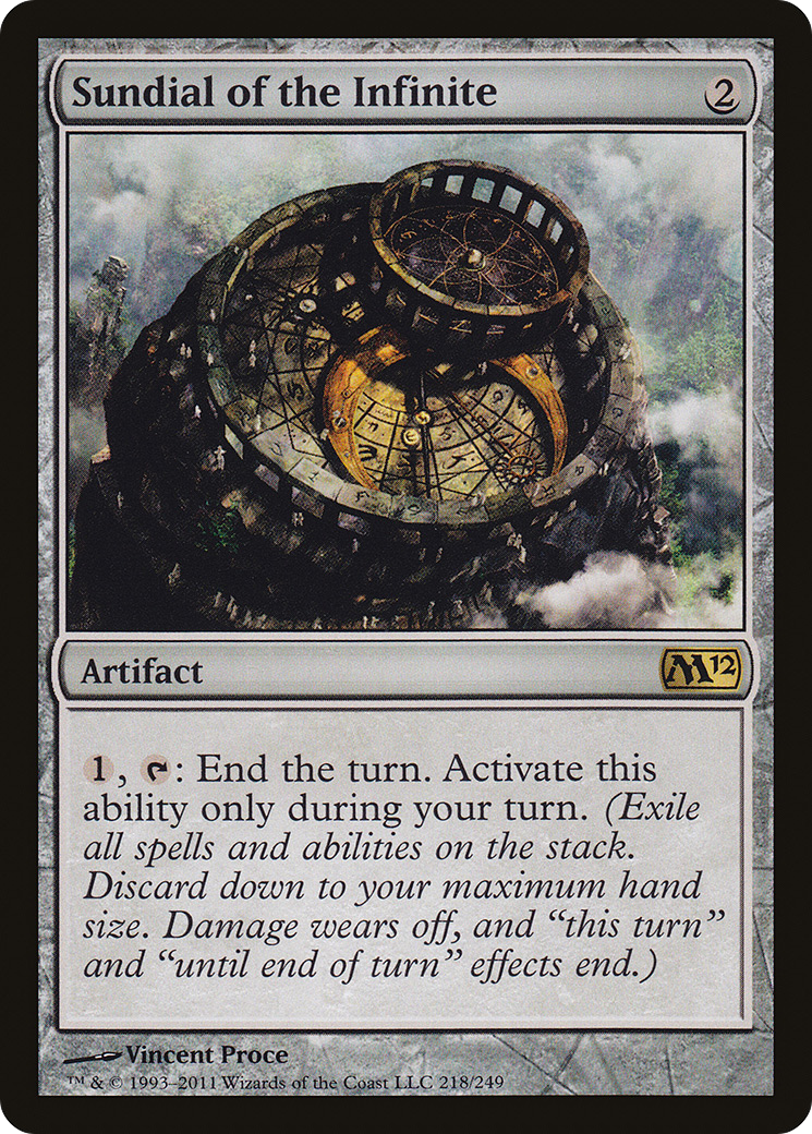 Sundial of the Infinite [M12-218]