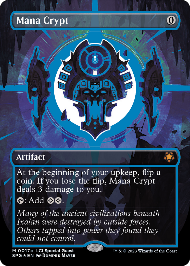 Mana Crypt - Borderless - Neon Ink [SPG-17c]