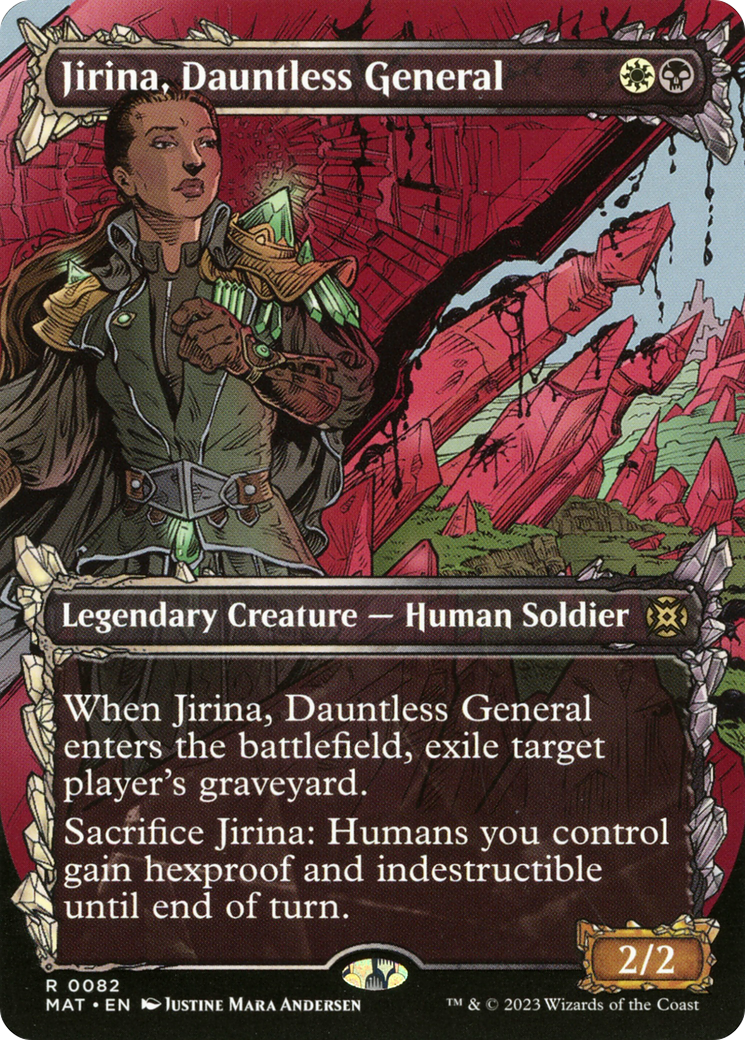 Jirina, Dauntless General - Borderless - Showcase [MAT-82]