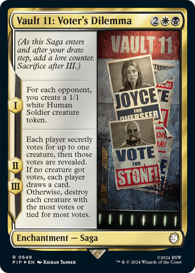 Vault 11: Voter's Dilemma - Surge Foil [PIP-649]