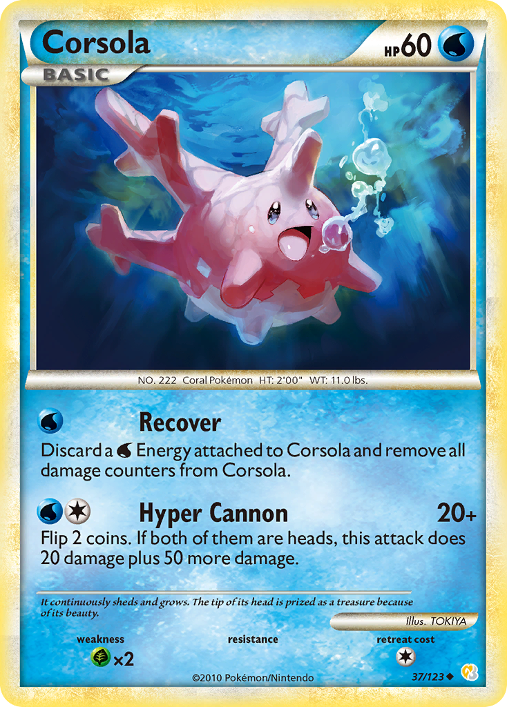 Corsola [HGSS1-37]