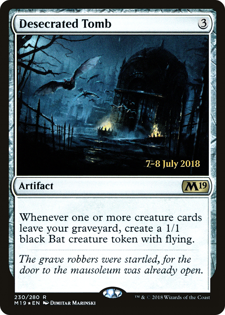 Desecrated Tomb - Prerelease Promo [PM19-230s]