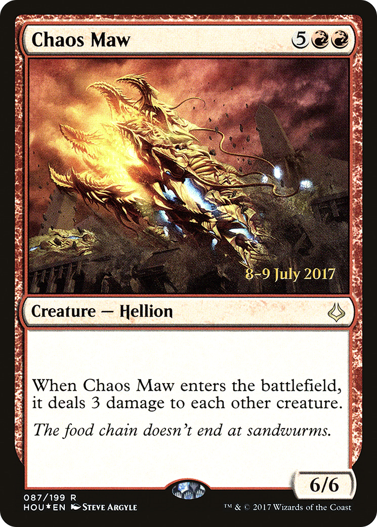 Chaos Maw - Prerelease Promo [PHOU-87s]