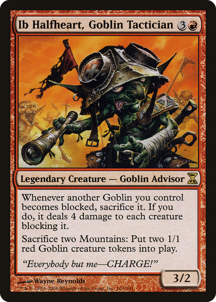 Ib Halfheart, Goblin Tactician [TSP-163]