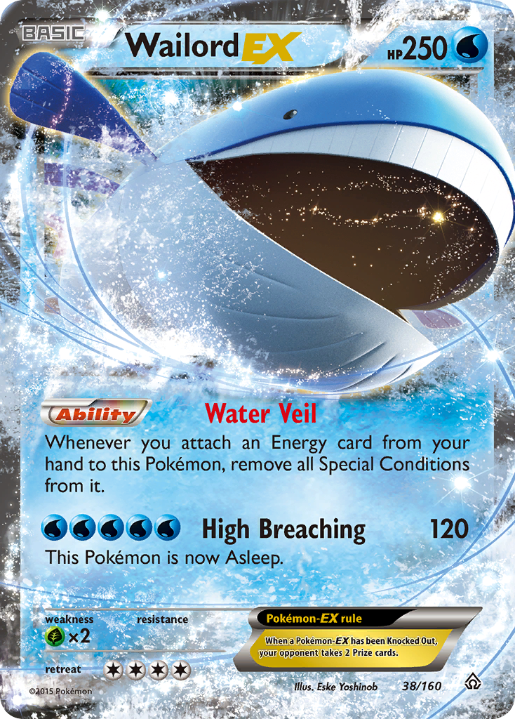 Wailord-EX [XY5-38]