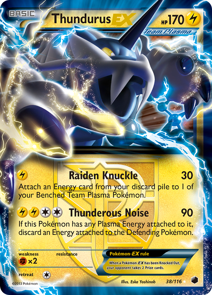 Thundurus-EX [BW9-38]