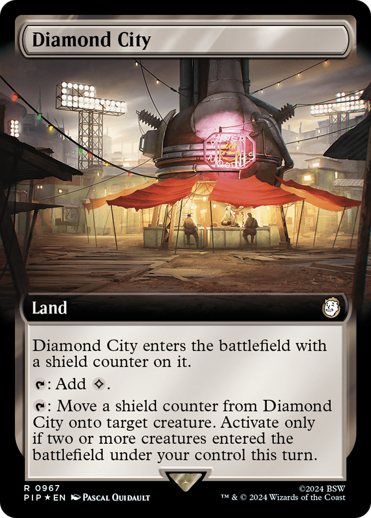 Diamond City - Extended Art - Surge Foil [PIP-967]