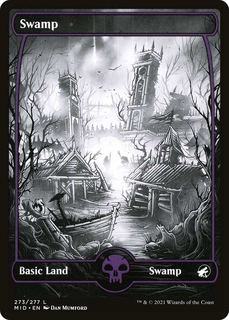 Swamp - Showcase - Full Art [MID-273]