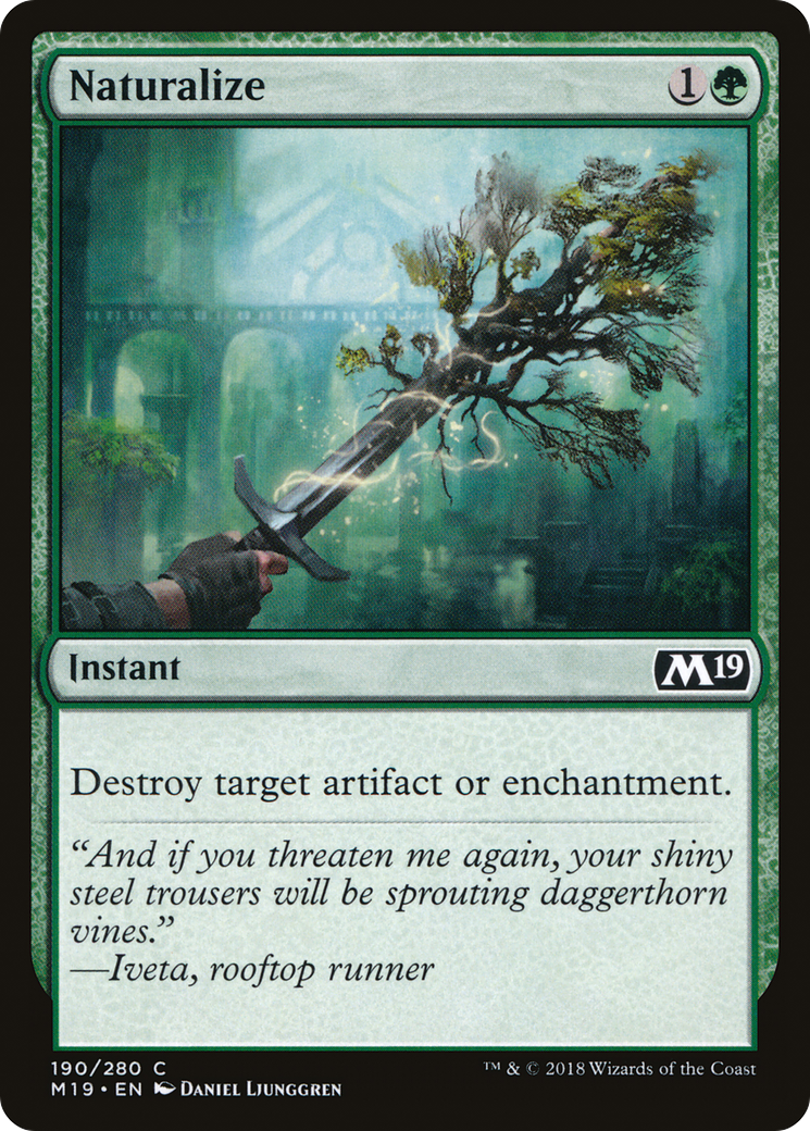 Naturalize [M19-190]