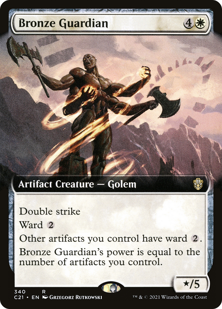 Bronze Guardian - Extended Art [C21-340]