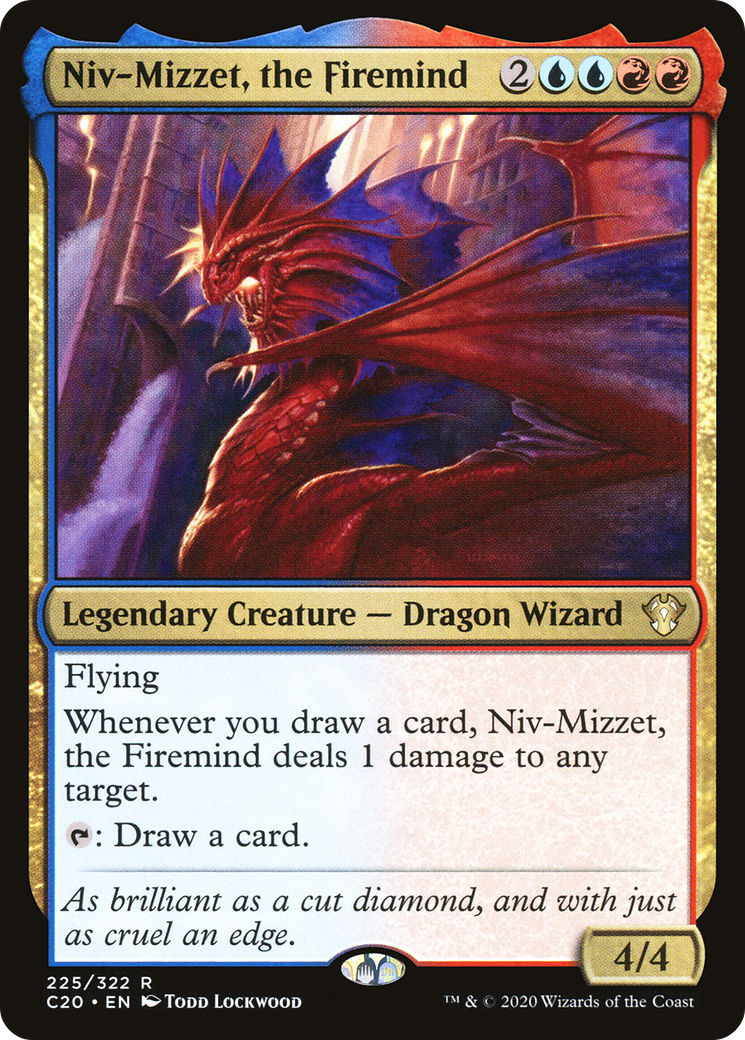 Niv-Mizzet, the Firemind [C20-225]