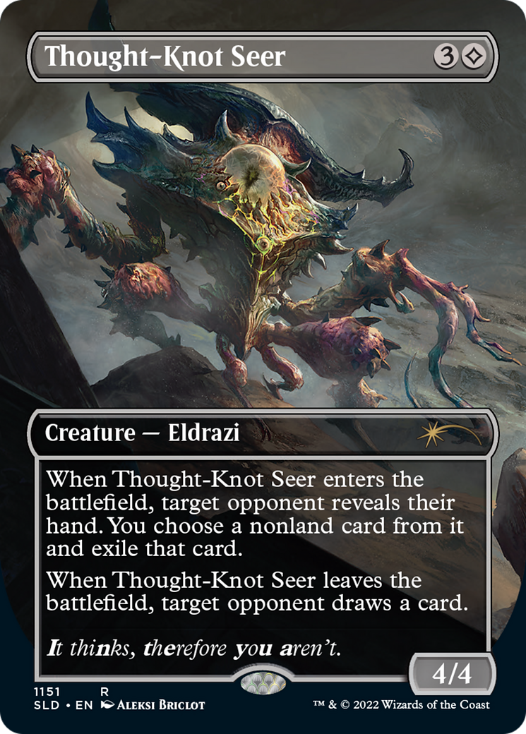 Thought-Knot Seer - Borderless - Full Art [SLD-1151]