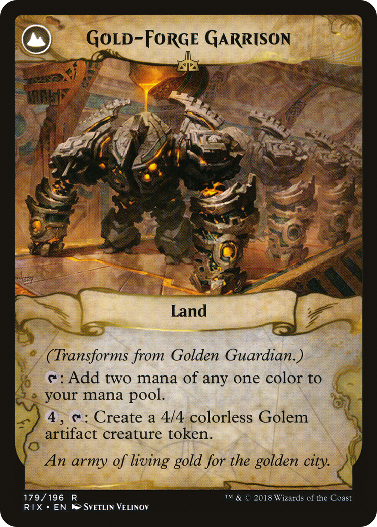 Golden Guardian // Gold-Forge Garrison [RIX-179]