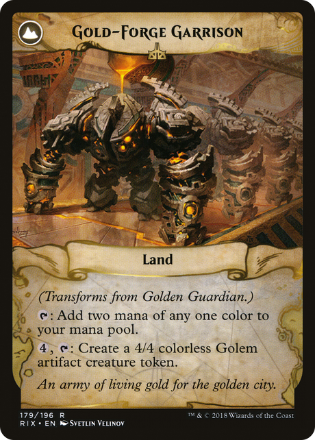 Golden Guardian // Gold-Forge Garrison [RIX-179]