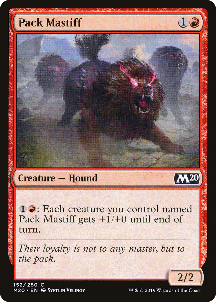 Pack Mastiff [M20-152]