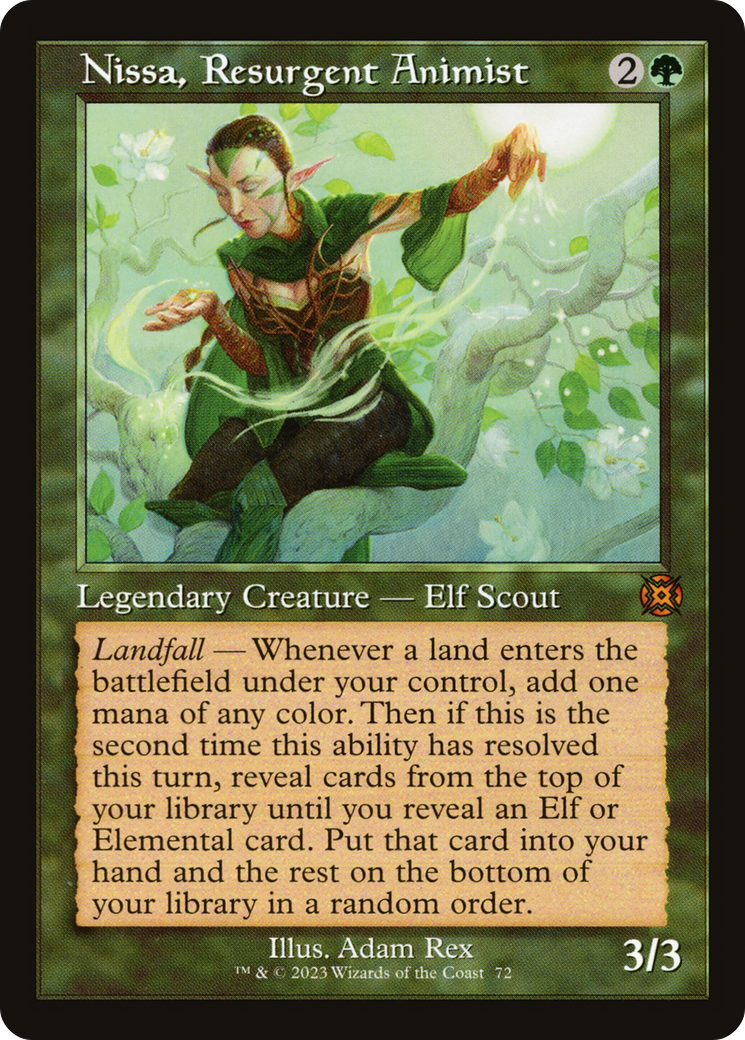 Nissa, Resurgent Animist - Showcase [MAT-72]