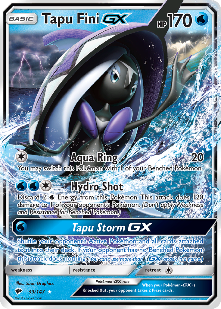 Tapu Fini-GX [SM3-39]