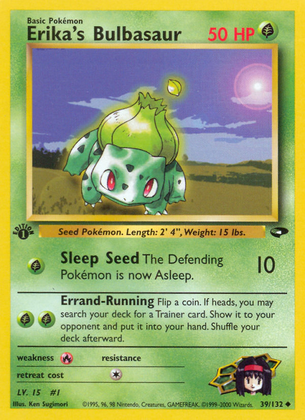 Erika's Bulbasaur [GYM2-39]