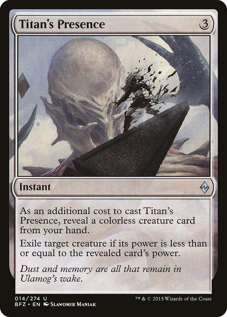 Titan's Presence [BFZ-14]