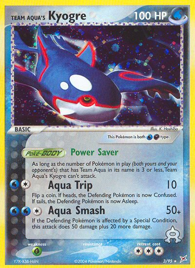 Team Aqua's Kyogre [EX4-3]