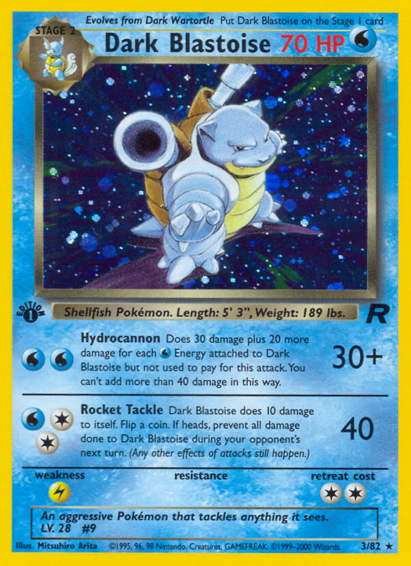 Dark Blastoise [BASE5-3]