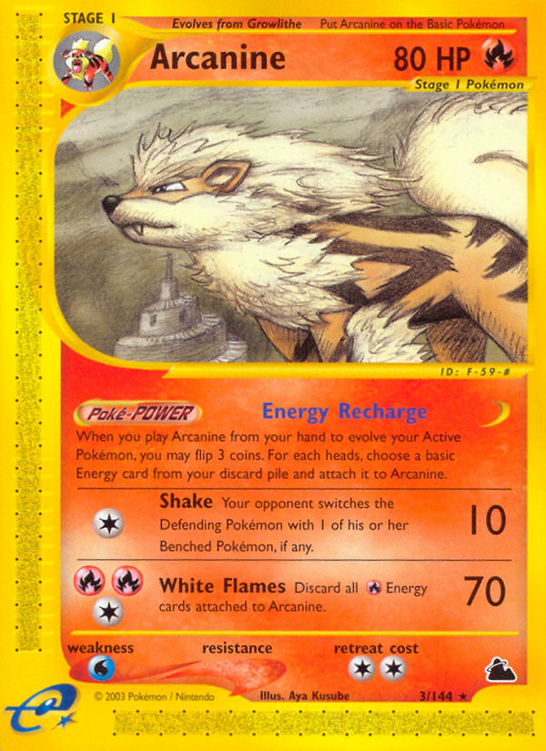 Arcanine [ECARD3-3]