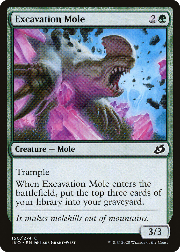 Excavation Mole [IKO-150]