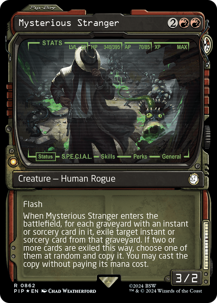 Mysterious Stranger - Showcase - Surge Foil [PIP-862]