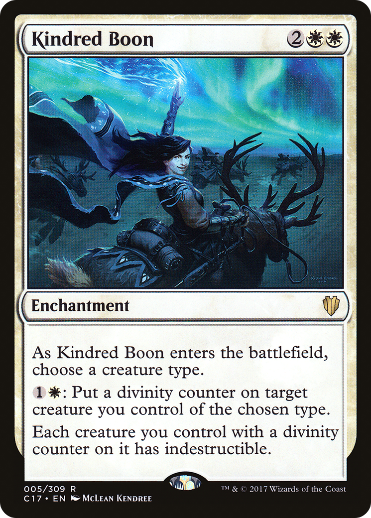 Kindred Boon [C17-5]