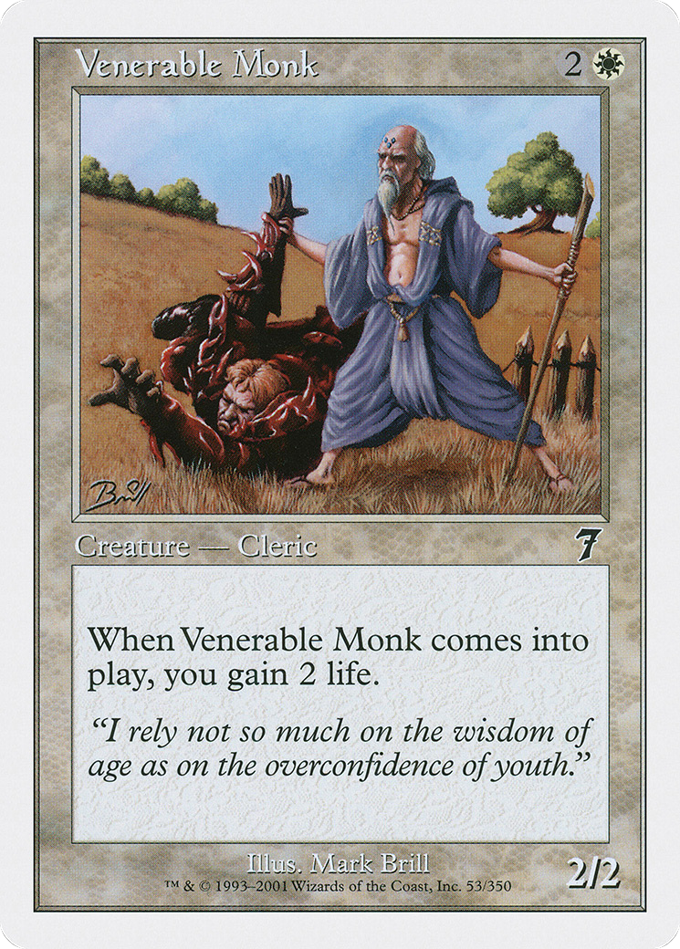 Venerable Monk [7ED-53]