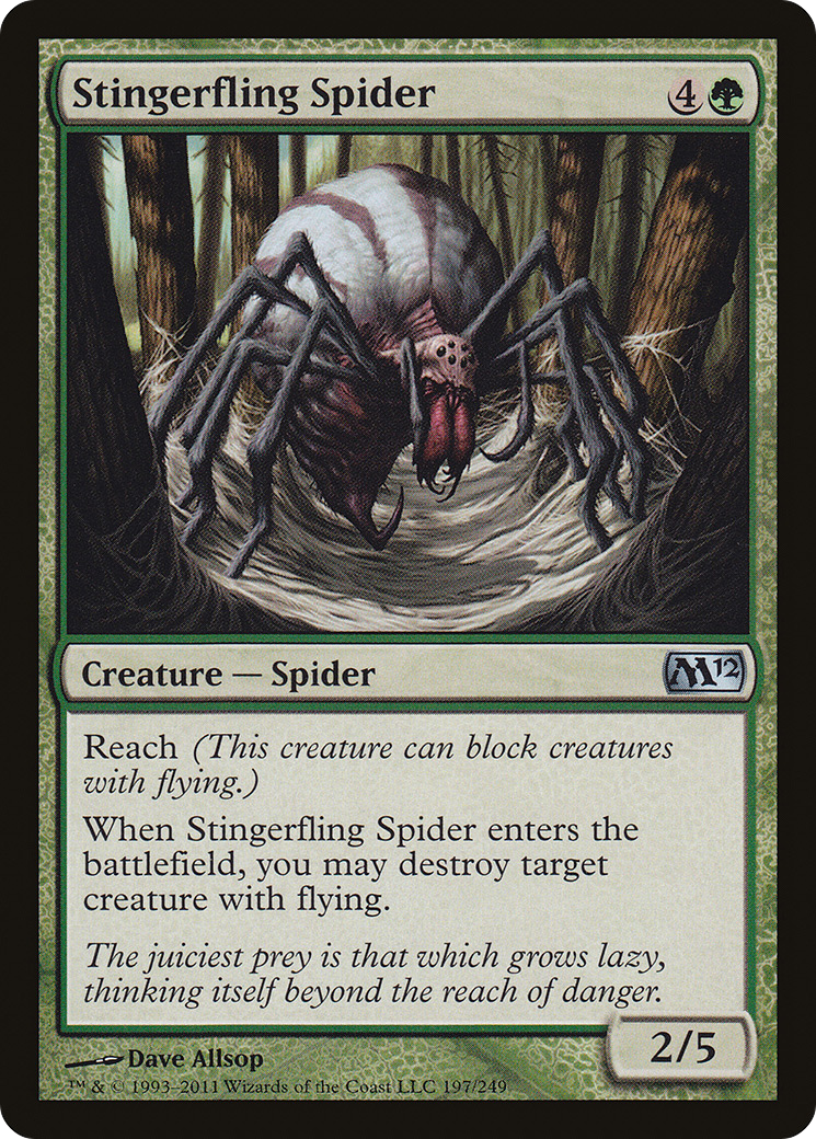 Araignée Stingerfling [M12-197]