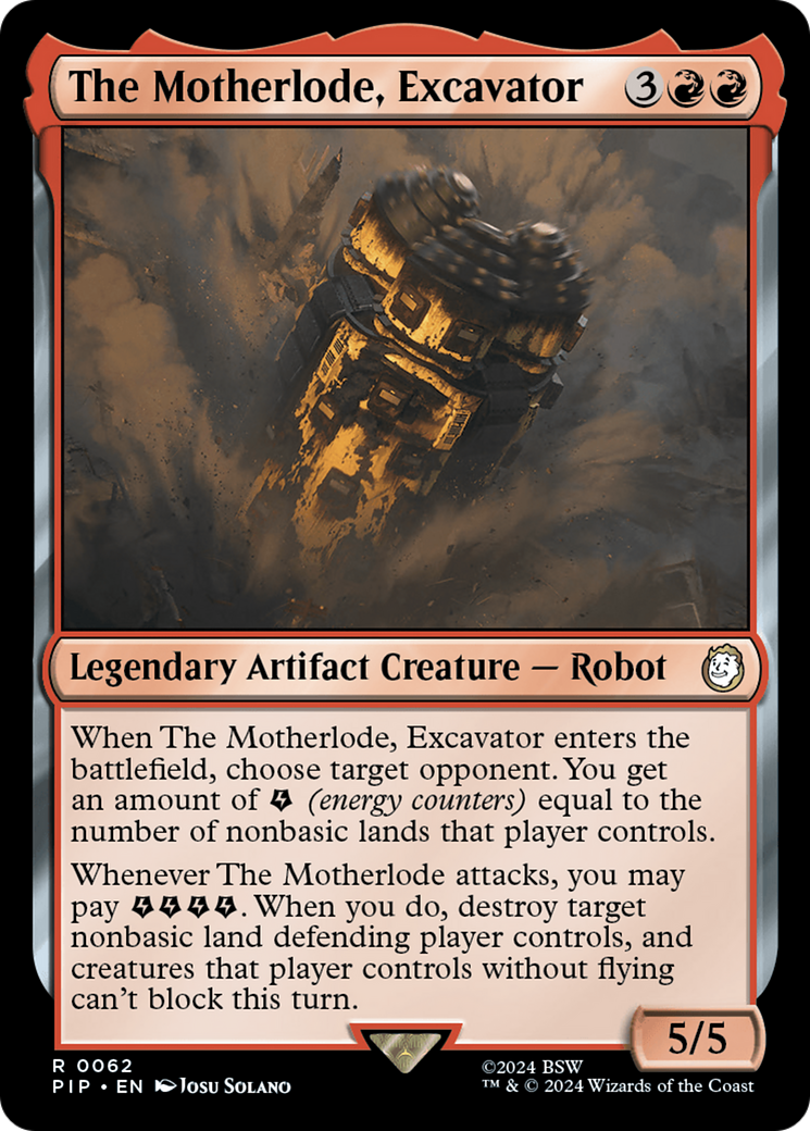 The Motherlode, Excavator [PIP-62]