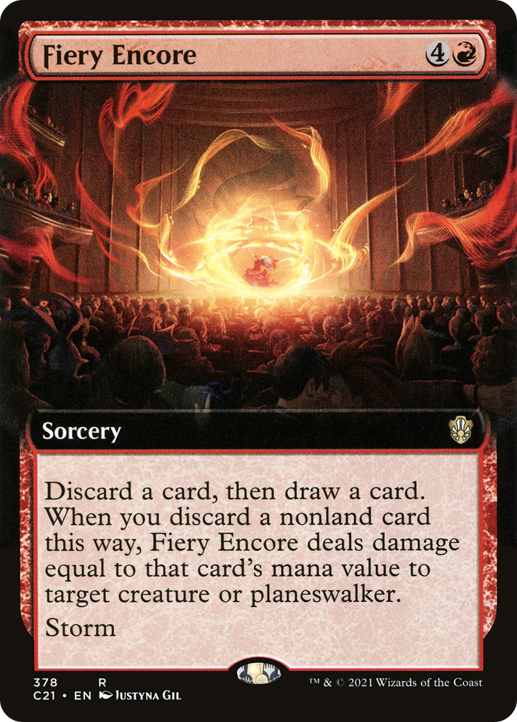 Fiery Encore - Extended Art [C21-378]