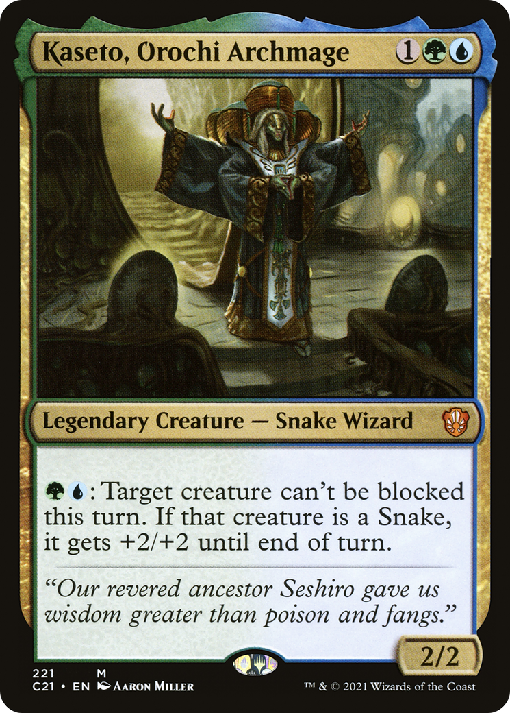 Kaseto, Orochi Archmage [C21-221]