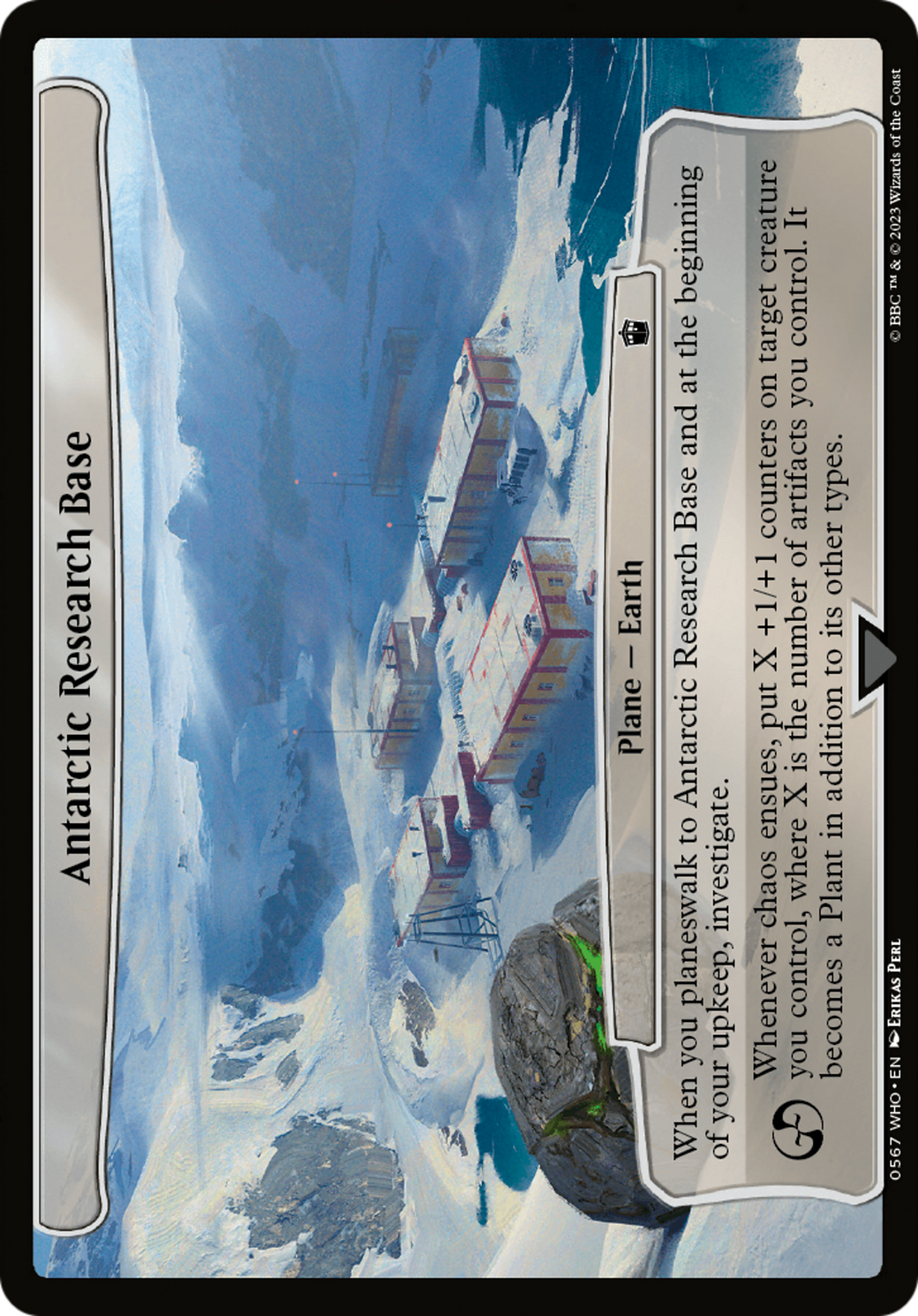 Antarctic Research Base [WHO-567]