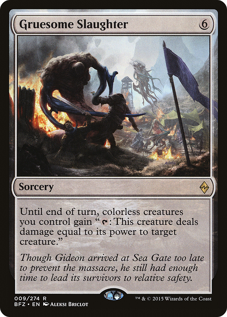 Gruesome Slaughter [BFZ-9]