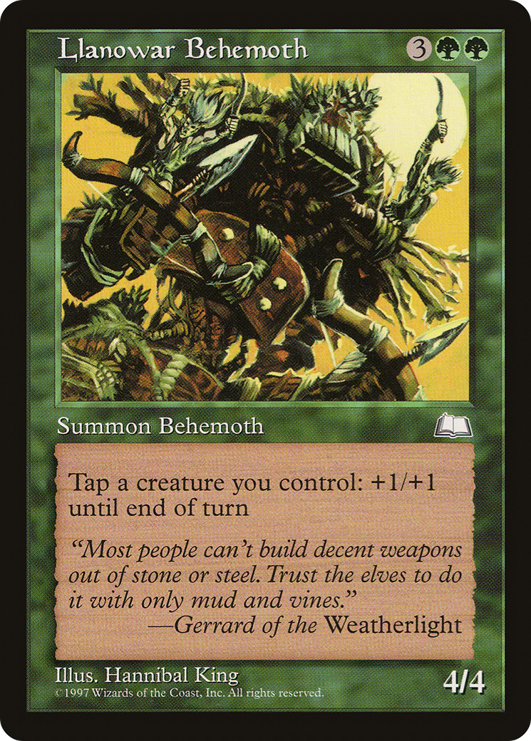 Llanowar Behemoth [WTH-132]