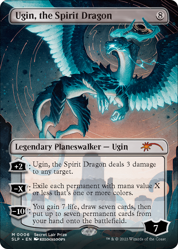 Ugin, the Spirit Dragon - Borderless - Promo [SLP-6]