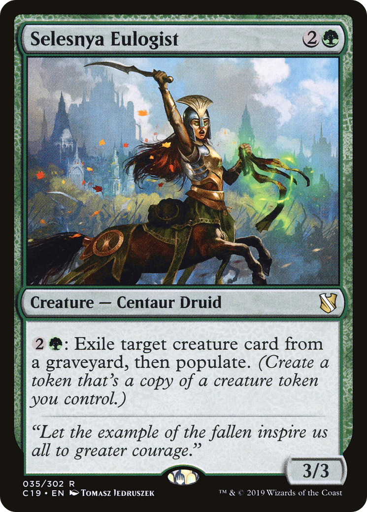 Selesnya Eulogist [C19-35]