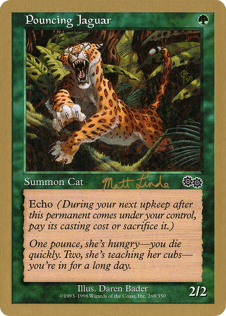 Pouncing Jaguar [WC99-ml269]