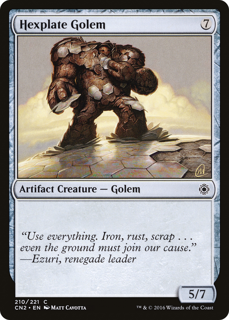 Hexplate Golem [CN2-210]