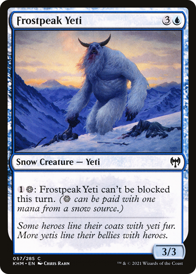 Frostpeak Yeti [KHM-57]