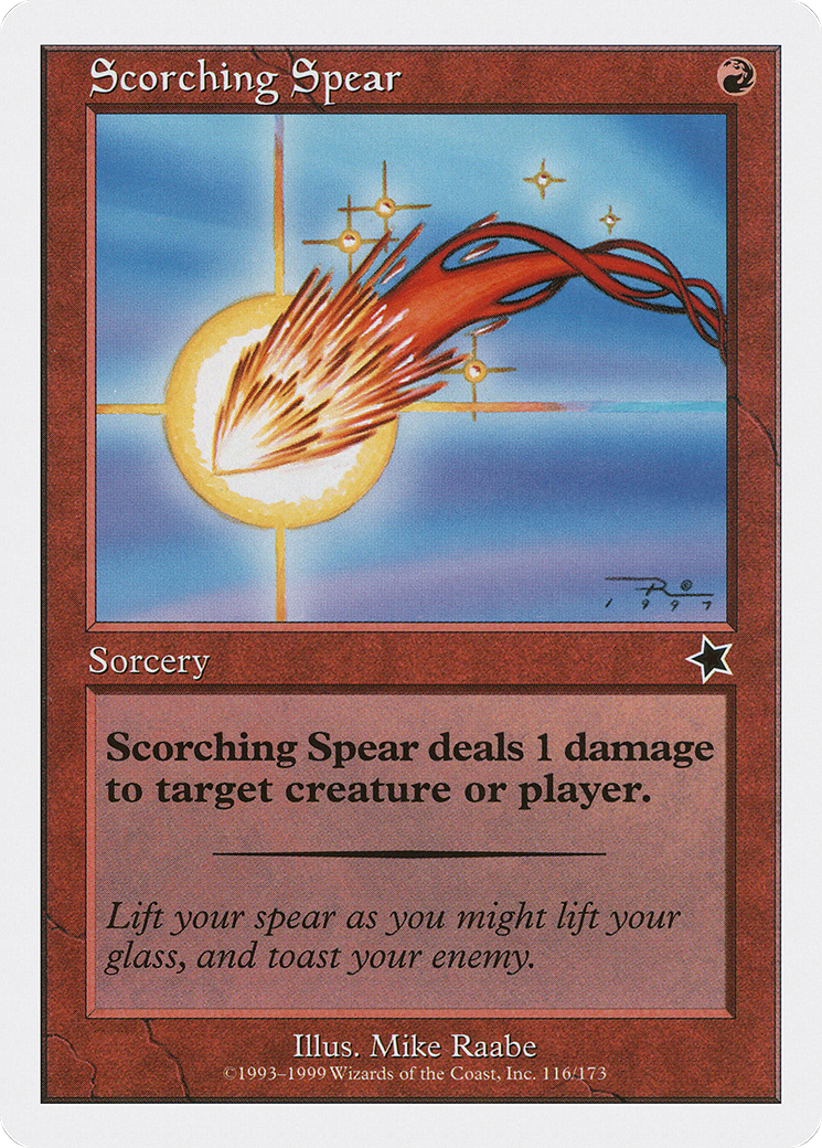 Scorching Spear [S99-116]