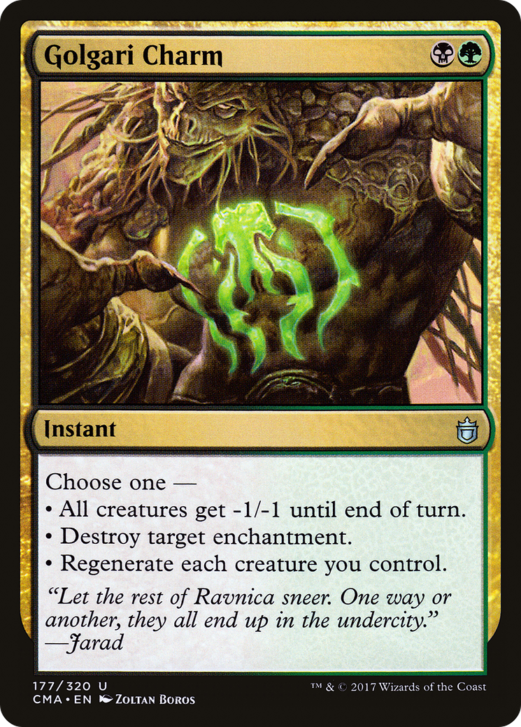 Golgari Charm [CMA-177]