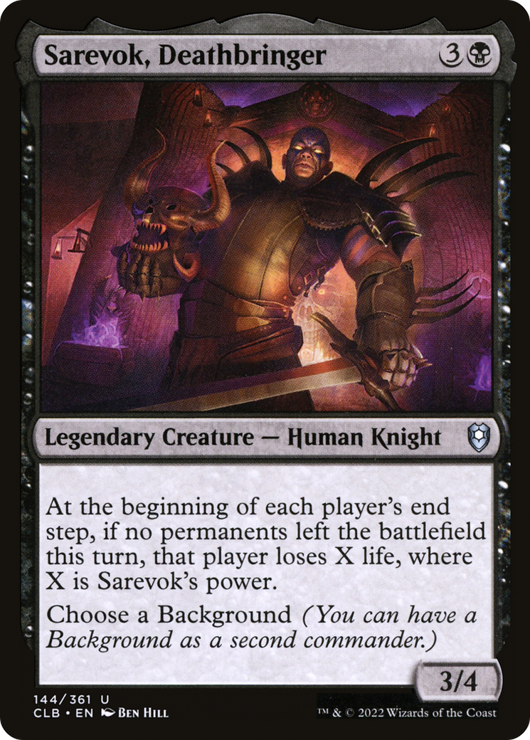 Sarevok, Deathbringer [CLB-144]