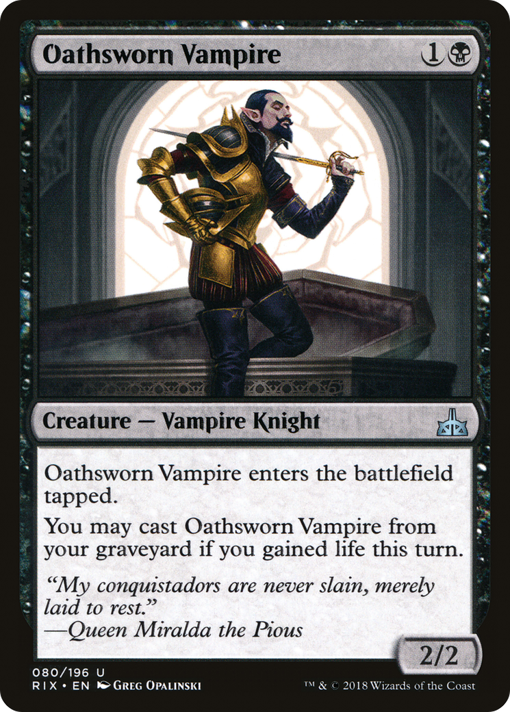 Oathsworn Vampire [RIX-80]