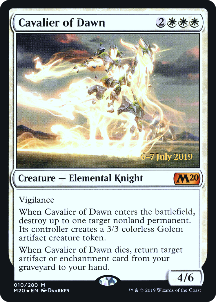 Cavalier of Dawn - Prerelease Promo [PM20-10s]