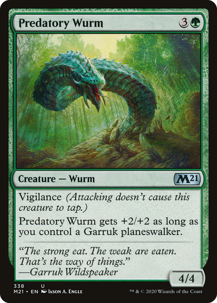 Predatory Wurm [M21-338]